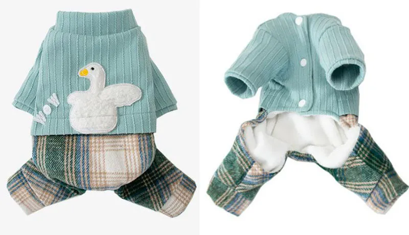 New autumn and winter warm and thick puppies pet clothes